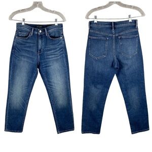 Banana Republic High Rise Straight Ankle Jeans Size 27